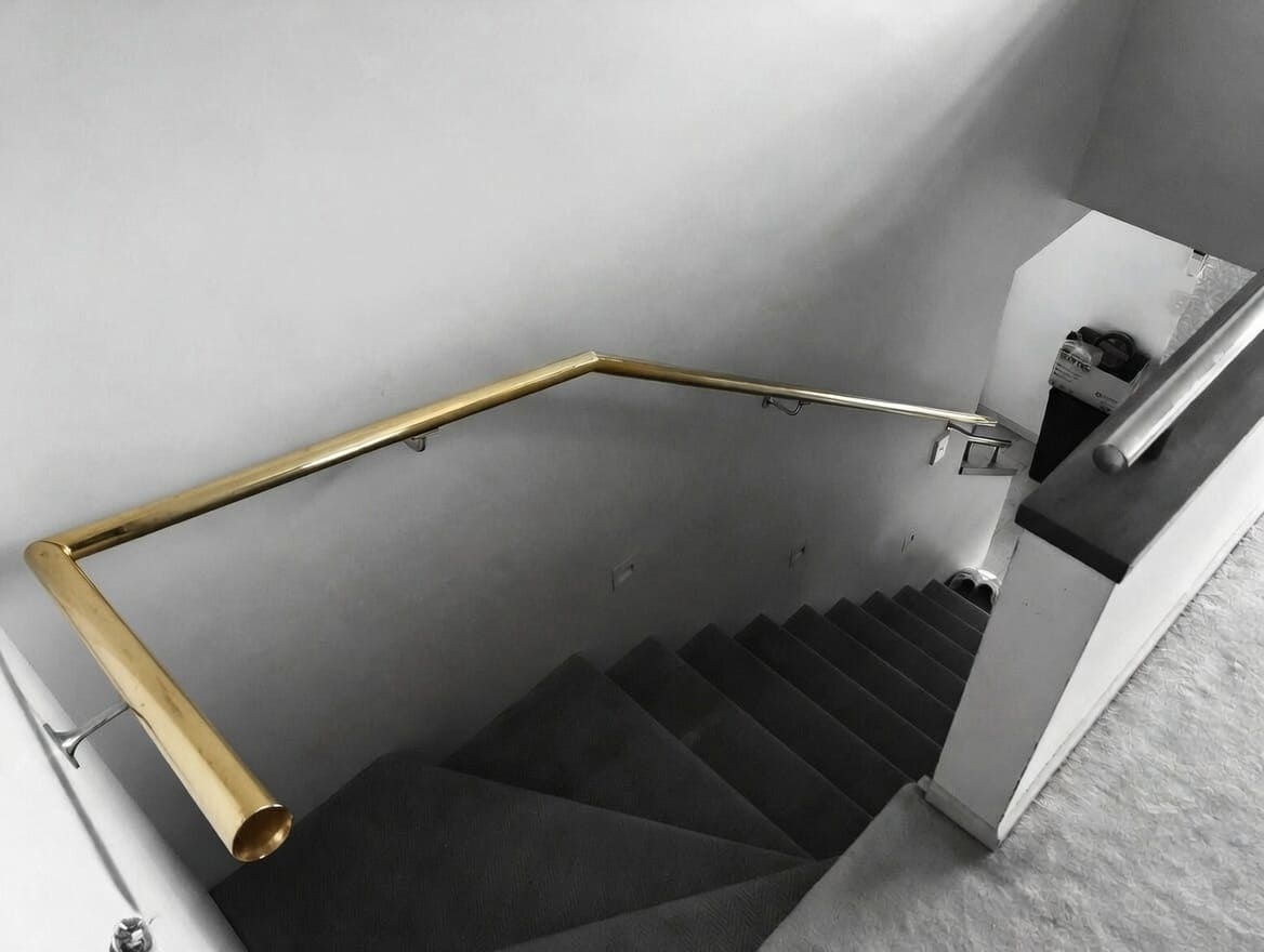 Brass  Hanrdail - New Zealand