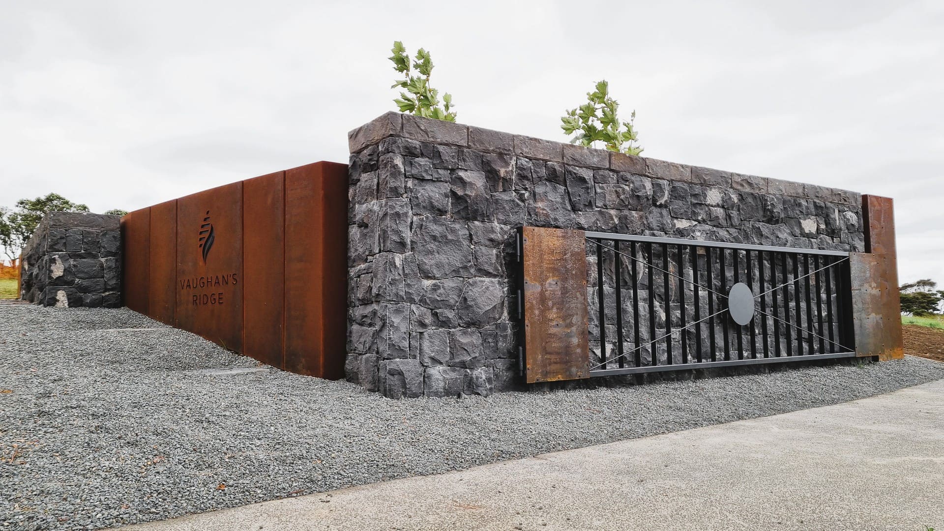 Corten Wall - Rust Steel