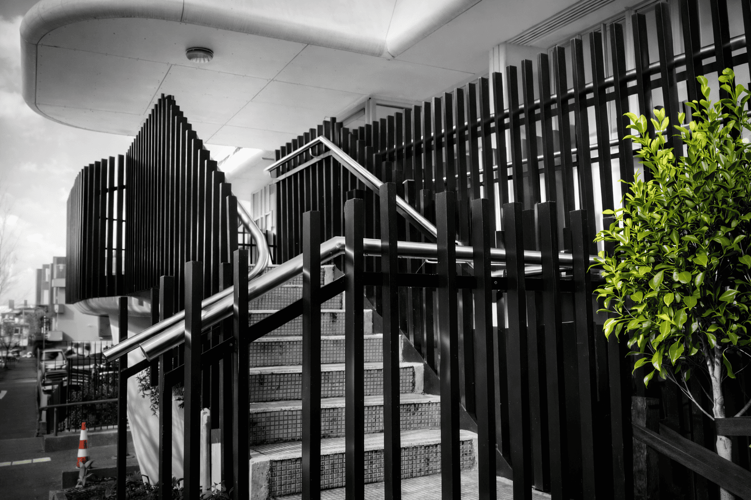 Fin Style Balustrade