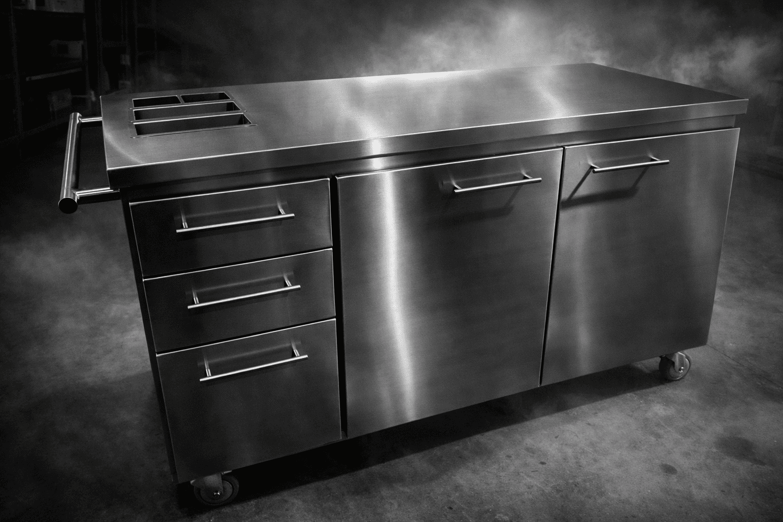 Stainless Trolley - Custom Fabrication