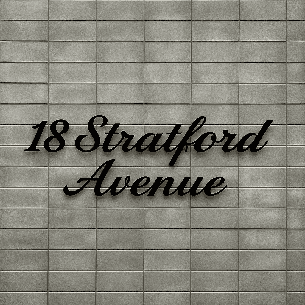 Stand Off Letters Sign